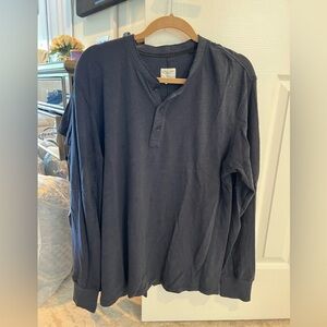 Rag and Bone- navy XL Men’s long sleeve Henley